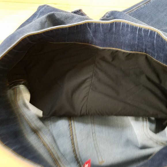 Spanx Women’s High-Rise Distressed Stretch Ankle Skinny Jeans - Dark Wash - Size - Picture 14 of 16